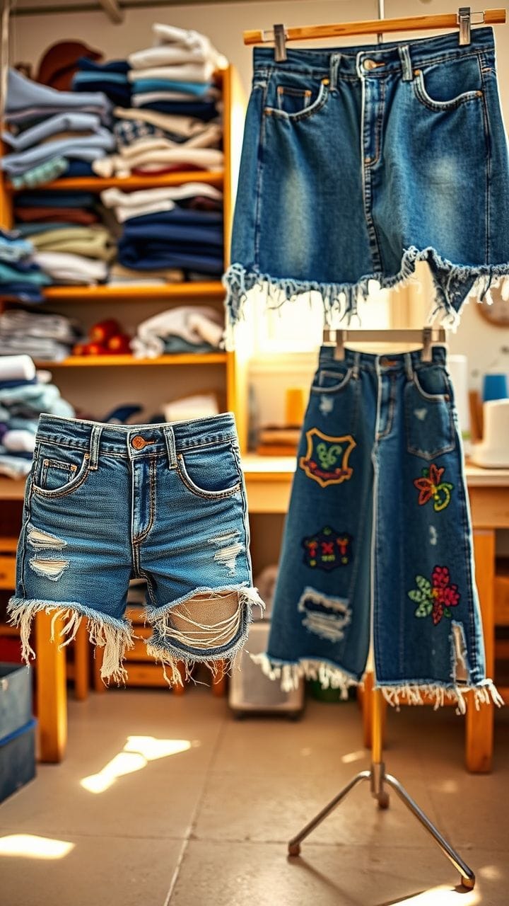 Upcycle Your Wardrobe: Creative DIY Fashion Projects from Old Clothes