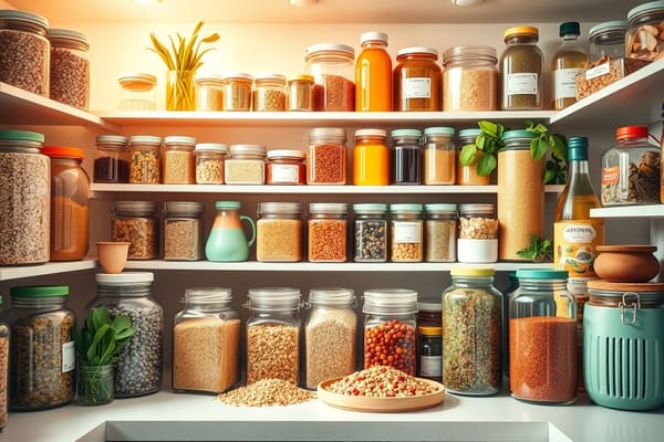 Stock Your Healthy Pantry: Essential Staples for Nutritious & Convenient Cooking
